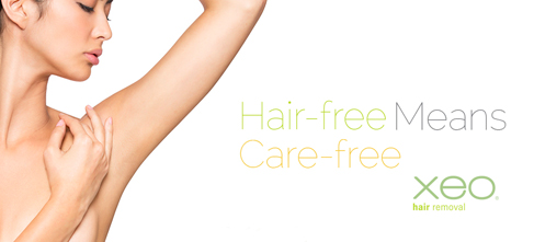 cutera hair removal Hair-free means care free clinic poster